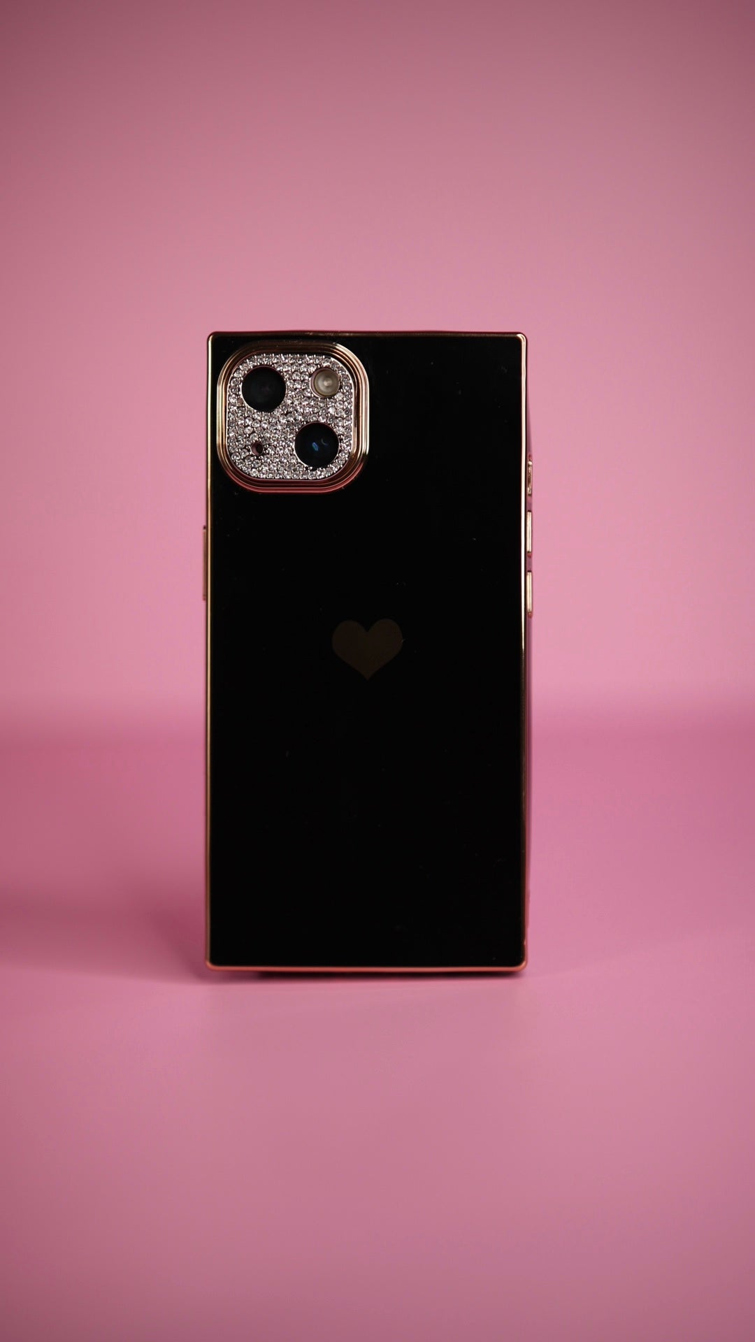 Black Heart I Phone Case