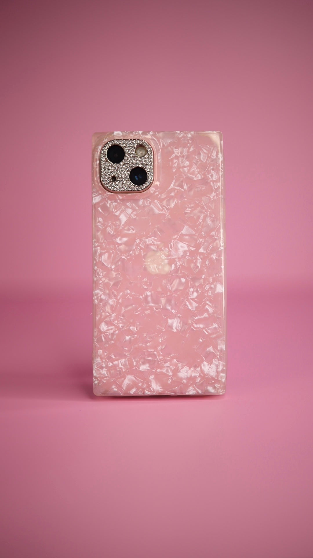 Peach Krystal I Phone Case