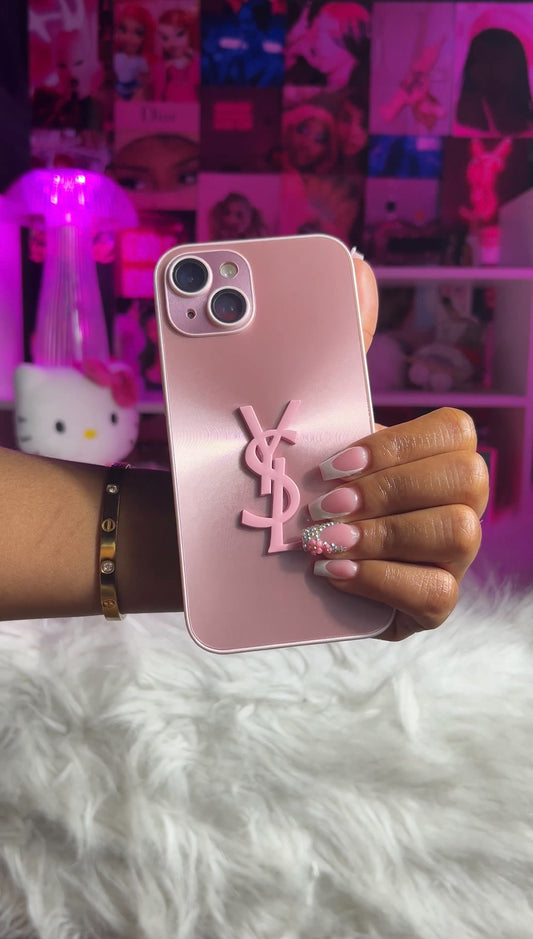 Designer Pink I Phone Case